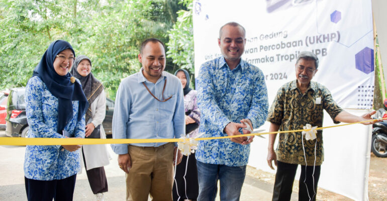 IPB University Resmikan Gedung Unit Kandang Hewan Percobaan