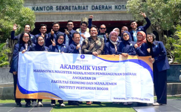 Mahasiswa MPD IPB University Pelajari Pengembangan Smart City, UMKM, dan Wisata Lokal Kota Semarang