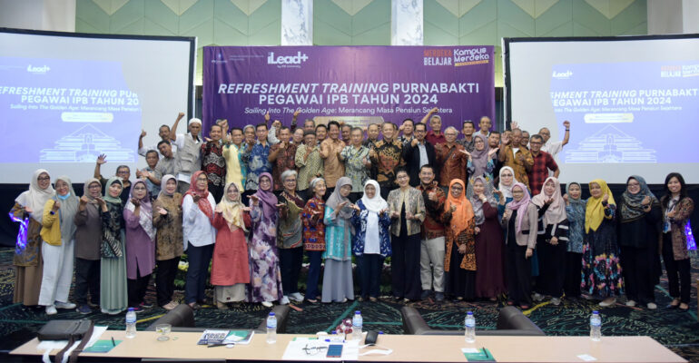 Rancang Masa Pensiun Sejahtera, IPB University Selenggarakan Refreshment Training Purnabakti Pegawai