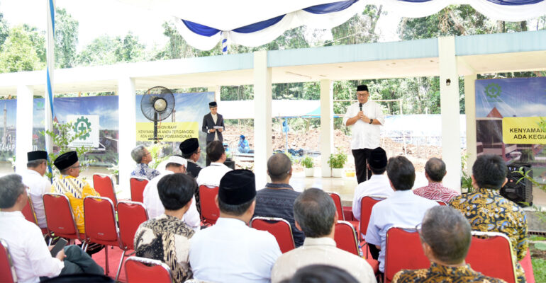 Rektor IPB University Masjid Al Hurriyyah Harus Jadi Green Masjid yang Inklusif