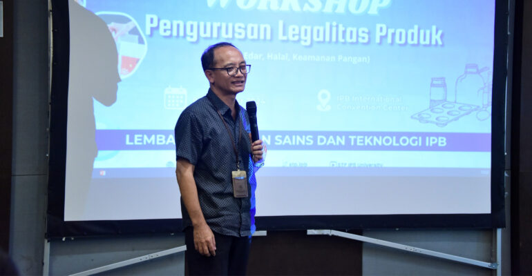 Tingkatkan Legalitas dan Kualitas Mutu Produk, LKST IPB University, Adakan Workshop Pengurusan Legalita