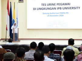 Wujudkan Kampus Bebas Narkoba, Sebanyak 216 Pegawai IPB University Lakukan Tes Urine