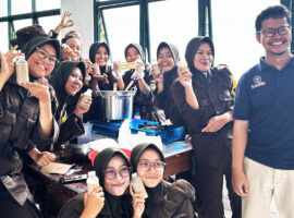 IPB University Kenalkan Teknik Pasteurisasi dan Pembuatan Keju pada Program Pengayaan Pertanian SPPI 2024