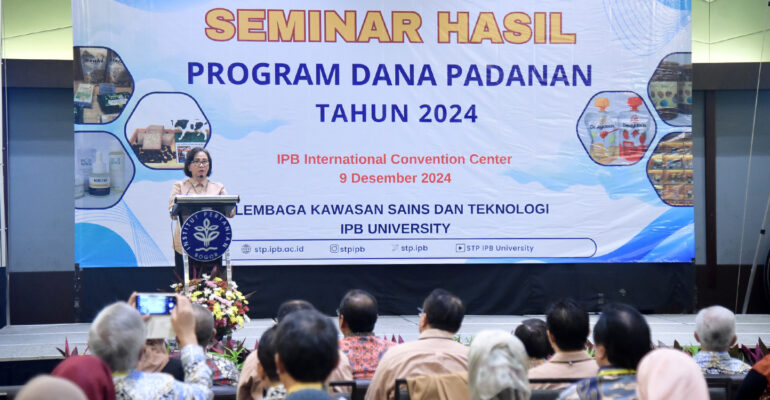 LKST IPB University Gelar Seminar Hasil Program Dana Padanan 2024