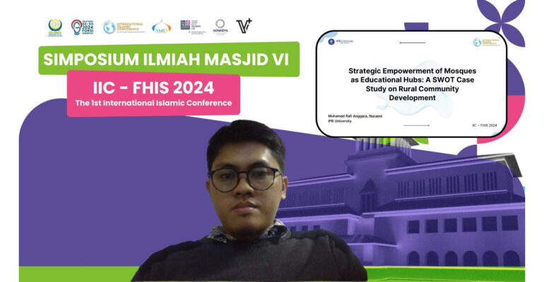 Mahasiswa S2 IPB University Berpartisipasi dalam The 1st International Islamic Conference