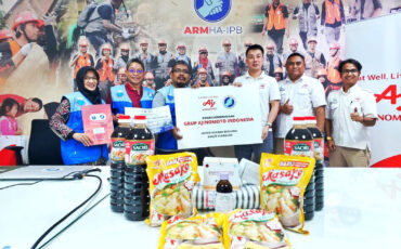 Peduli Sukabumi, ARM HA-IPB Salurkan Bantuan dari Ajinomoto Indonesia