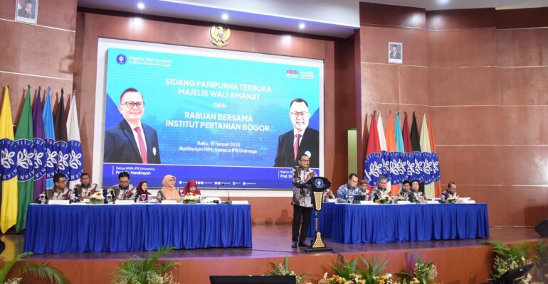 Rabuan Bersama, Rektor Sebut IPB University akan Jadi Center of Excellence Makan Bergizi Gratis