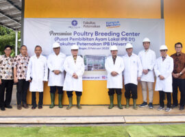 Makin Lengkap! Setelah Teaching Feed Industry, IPB University Kini Punya Poultry Breeding Center