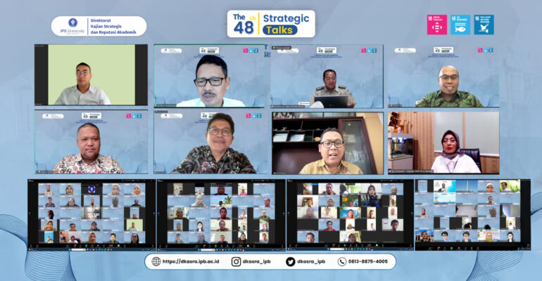 The 48th Strategic Talks IPB University Angkat Polemik Pagar Laut